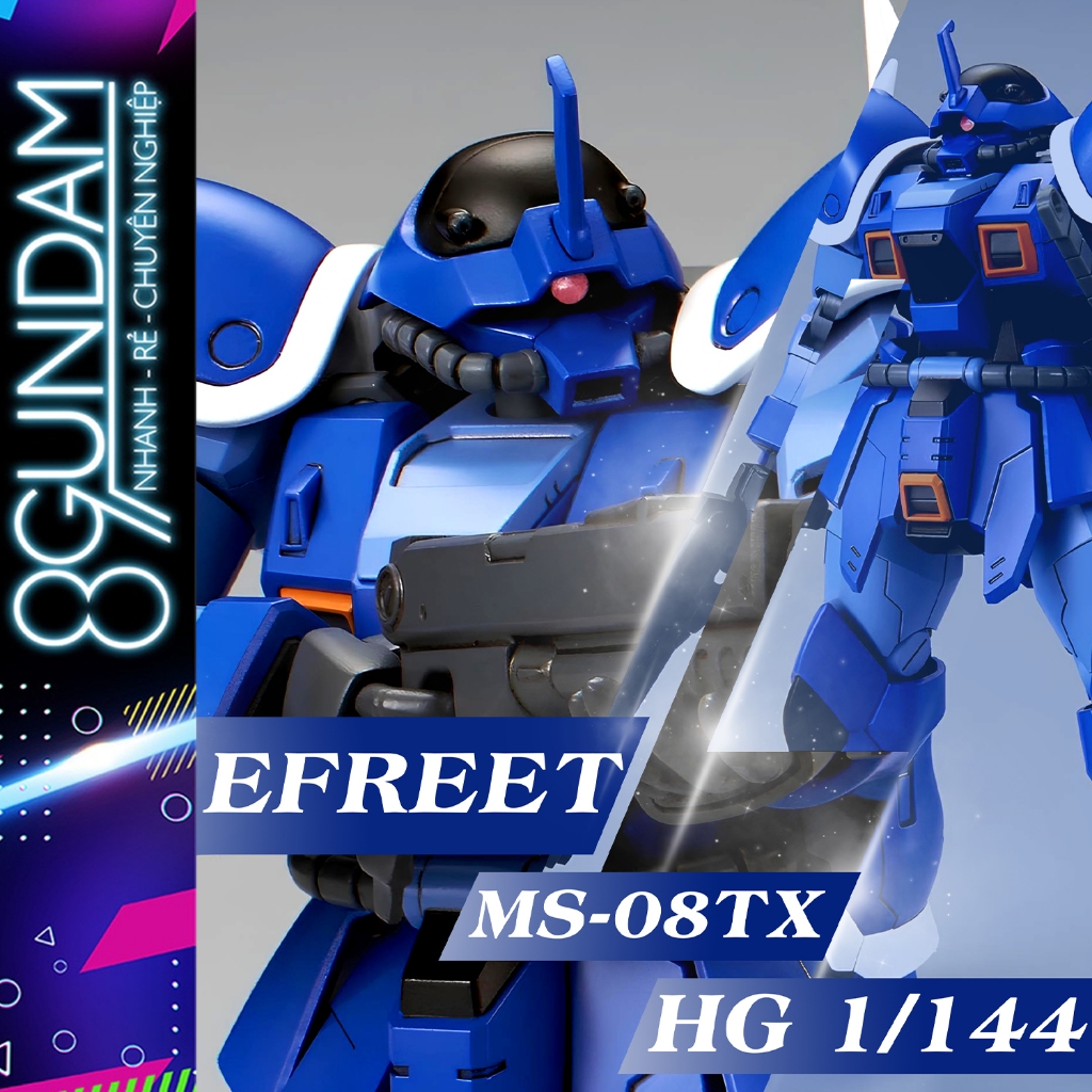 ประกอบรุ่น 29068 HG MS-08TX Efreet Fighter