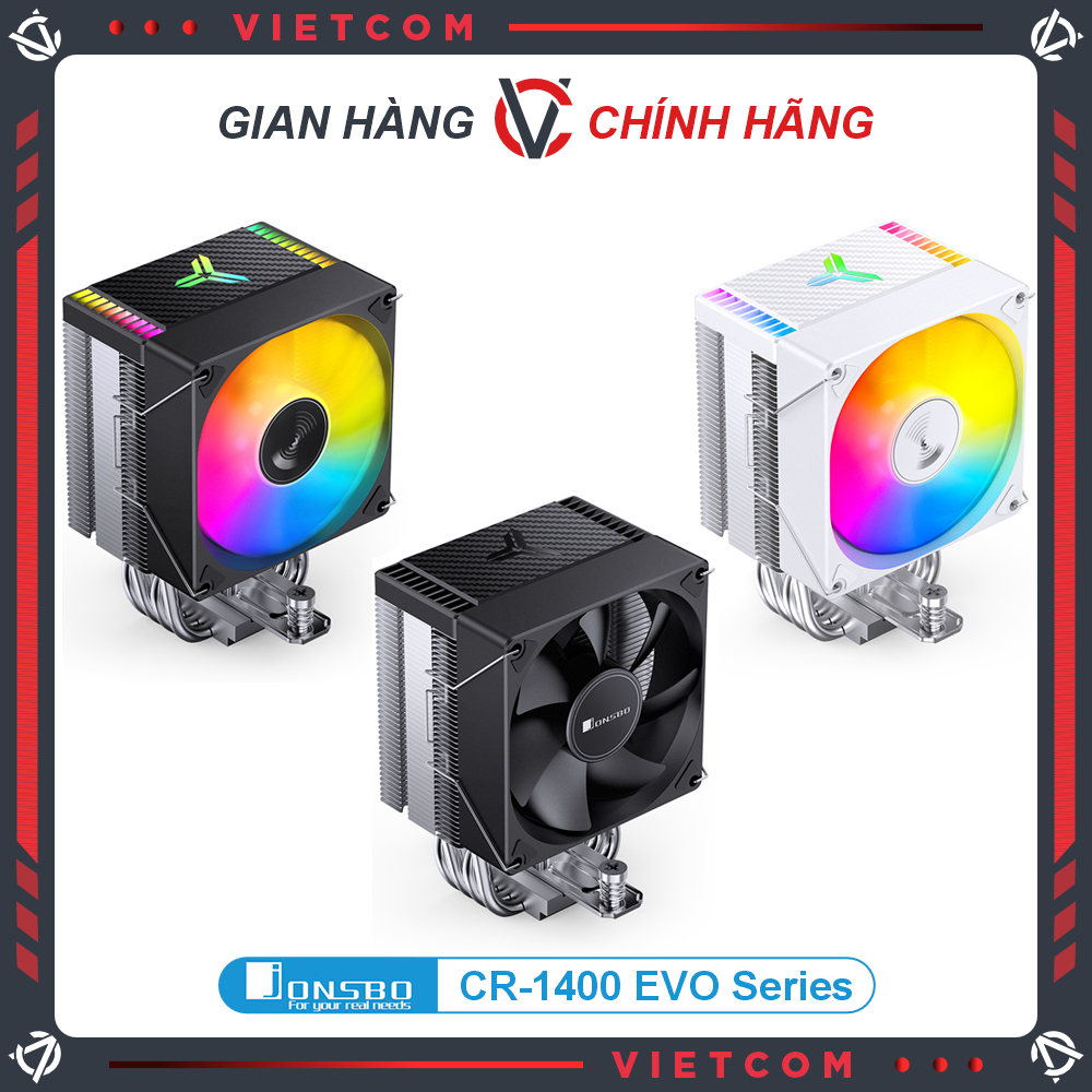 Jonsbo CR1400 Evo Series CPU Air Cooler - วางความร้อนฟรี