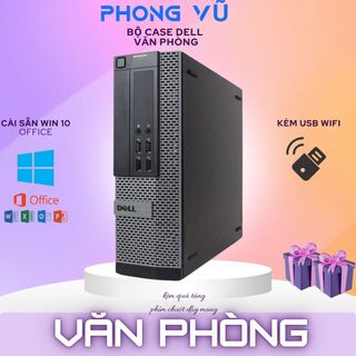 Máy Tính DELL Optilex 7010SFF Dùng Học Tập Văn Phòng CPU i7 i5 i3,Ram 8G,16gb, SSD 256 BH 1 năm -Tặng Usb Wifi