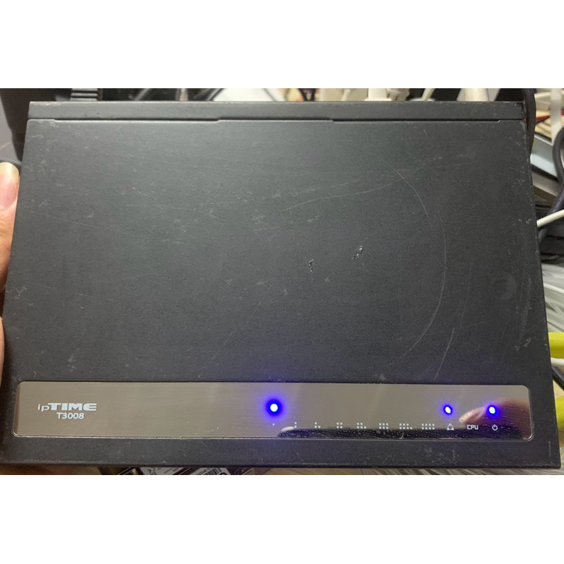 สวิตช์เครือข่าย IP Time 9 พอร์ต (1 Wan 8 Lan)