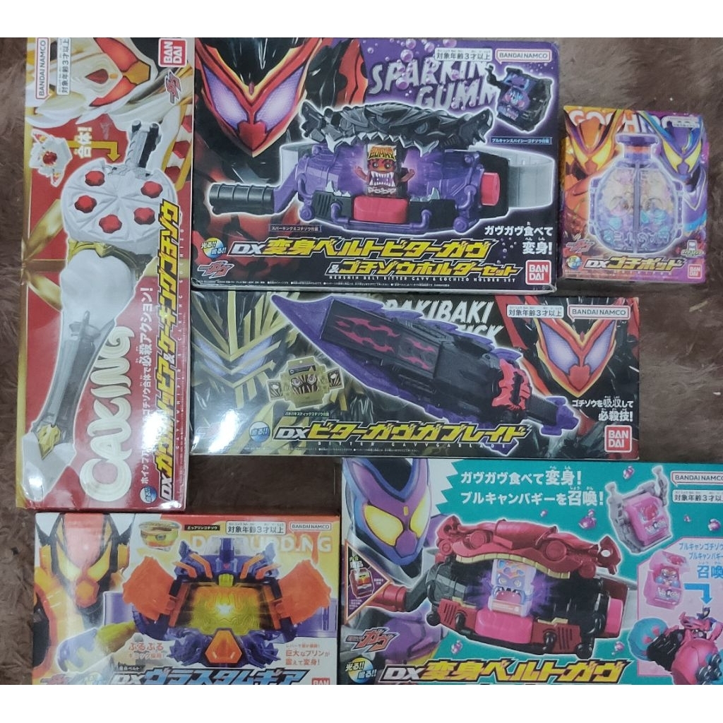 Gavv Henshin Belt - เข็มขัดแปลงร่าง Kamen Rider Gavv Gochizo Bitter Valen Vram Gochipod