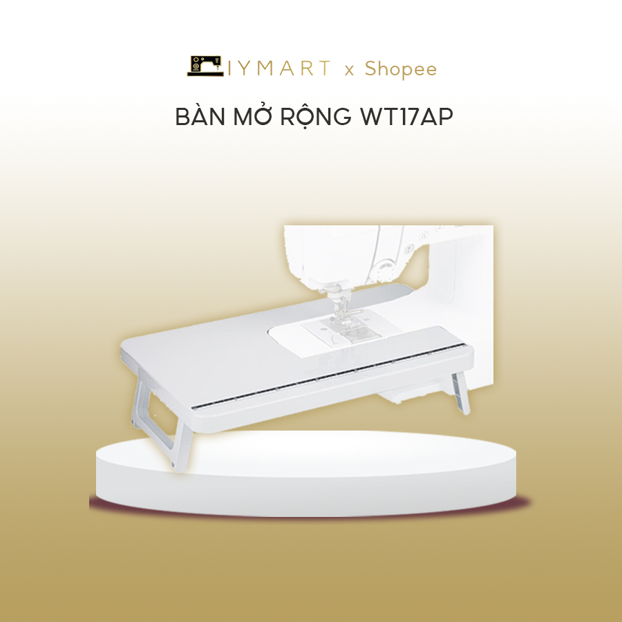 WT17AP อุปกรณ์เสริมตารางส่วนขยายสําหรับจักรเย็บผ้า FS60X