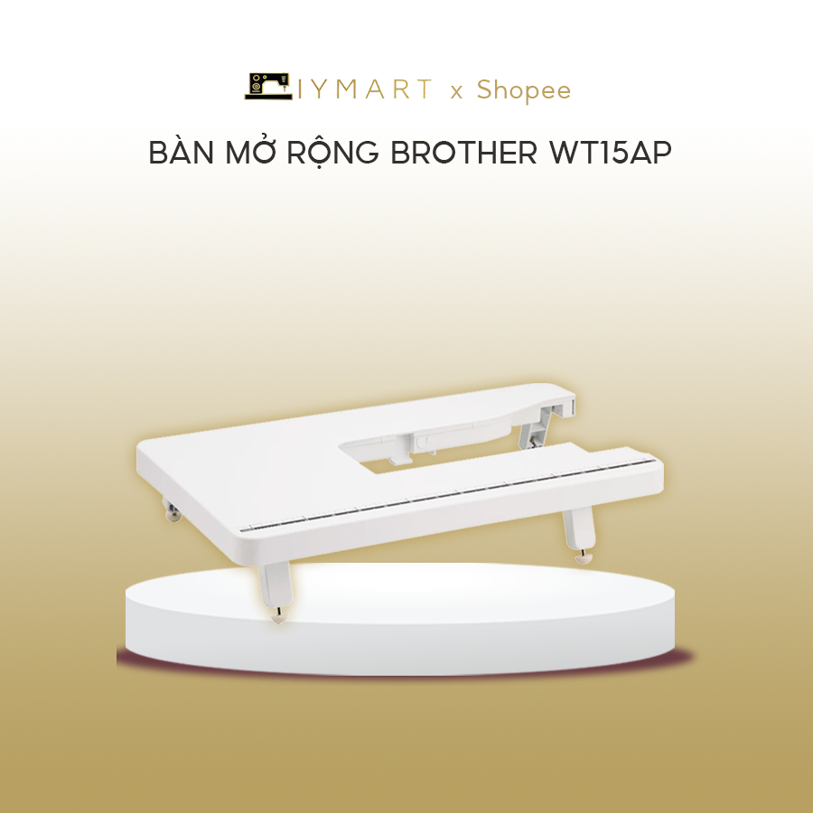 WT15AP อุปกรณ์เสริมตารางส่วนขยายสําหรับจักรเย็บผ้า Brother A80