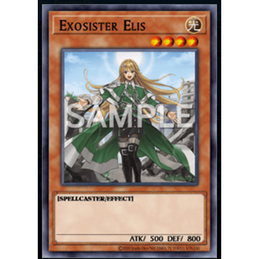 การ์ด Yugioh ของแท้ Exosister Elis sdae