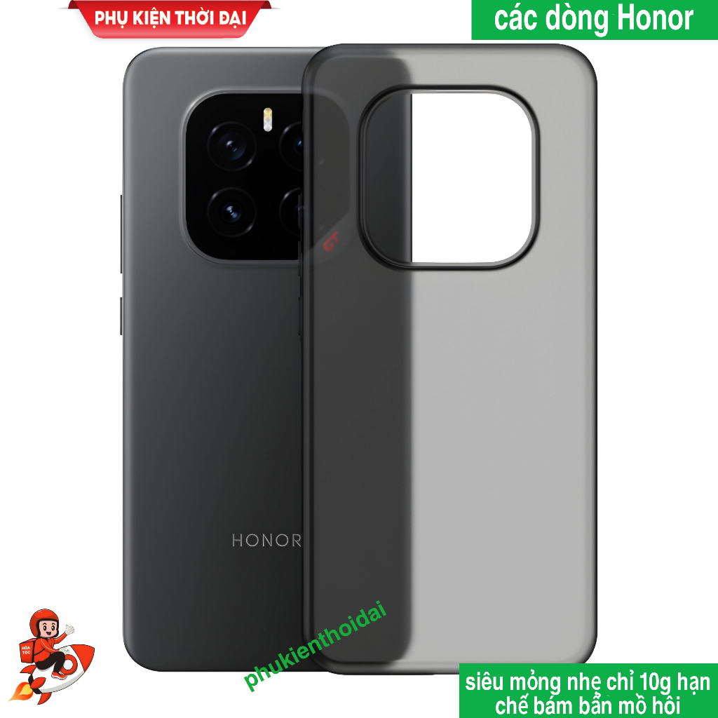 เคส Honor GT Pro / Honor 500 Pro / Power 2 บางเฉียบและเบา พลาสติก PP กันกระแทก