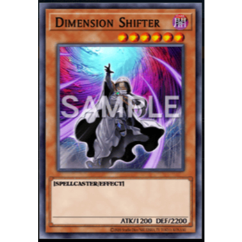 การ์ด Yugioh ของแท้ Dimension Shifter sdae