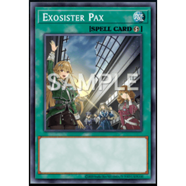 การ์ด Yugioh ของแท้ Exosister Pax sdae