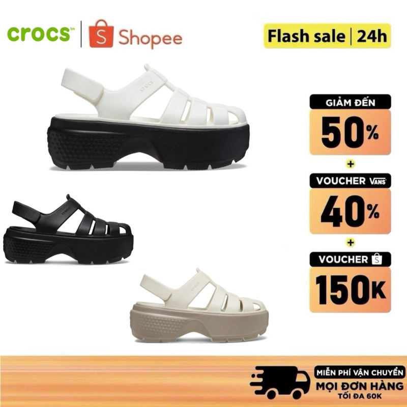 [ ของแท้ ] รองเท้าแตะ UNISEX CR.OC.S STOP FISHERMAN