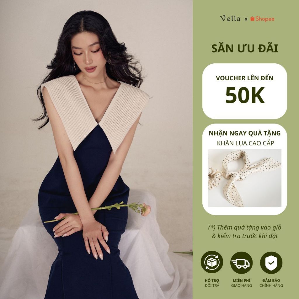 Vella แฟชั่นคอปกจีบเสื้อและกระโปรงดินสอเข้ารูป – Office Fashion VA24003 VV24012