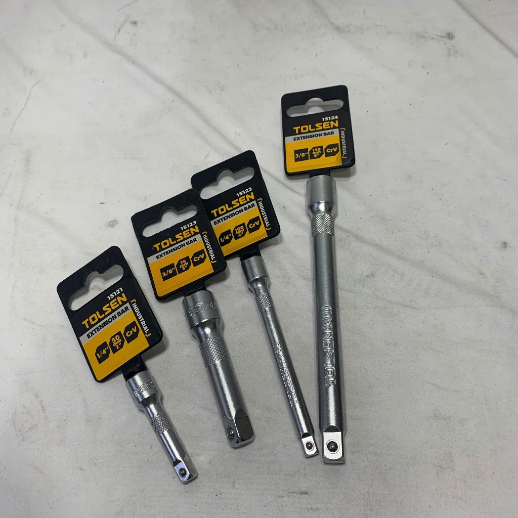 CONNETEDING ROD 1/4 - 3/8 50-100mm - 75-150mm Tolsen 15121-15122-15123-15124