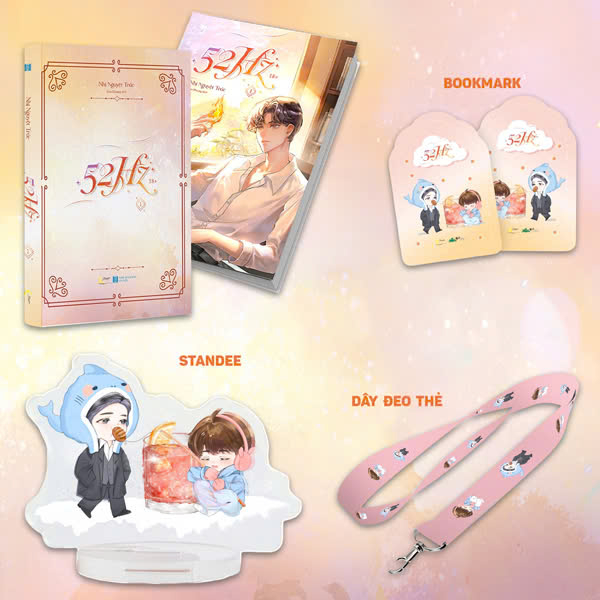 [อุปกรณ์เสริม Bookmark + Standee + สายคล้องบัตรสีชมพู] รุ่นพิเศษ - 52Hz - เล่ม 1 - Fn Bookmark - 52 