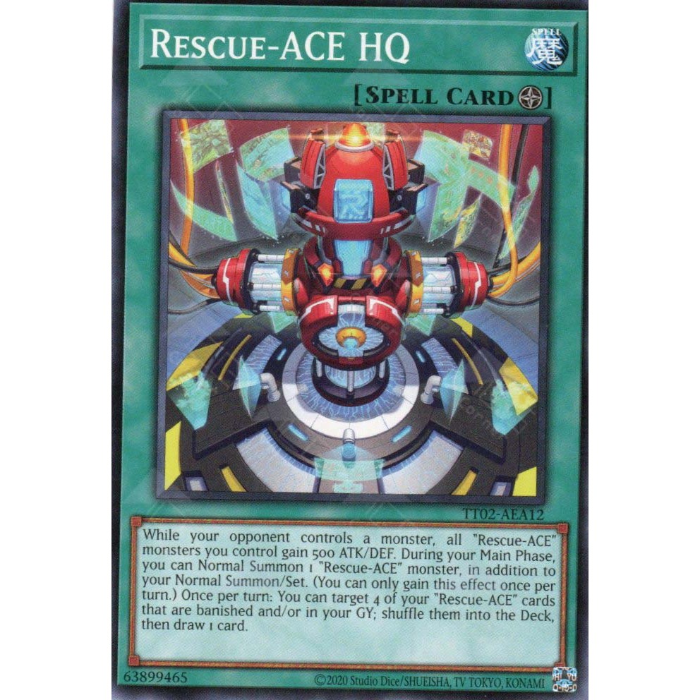 [ AE ] [ Watermelon ] การ์ด TT02-AEA12 - Rescue-ACE HQ - ห่อพลาสติกป้องกันฟรี