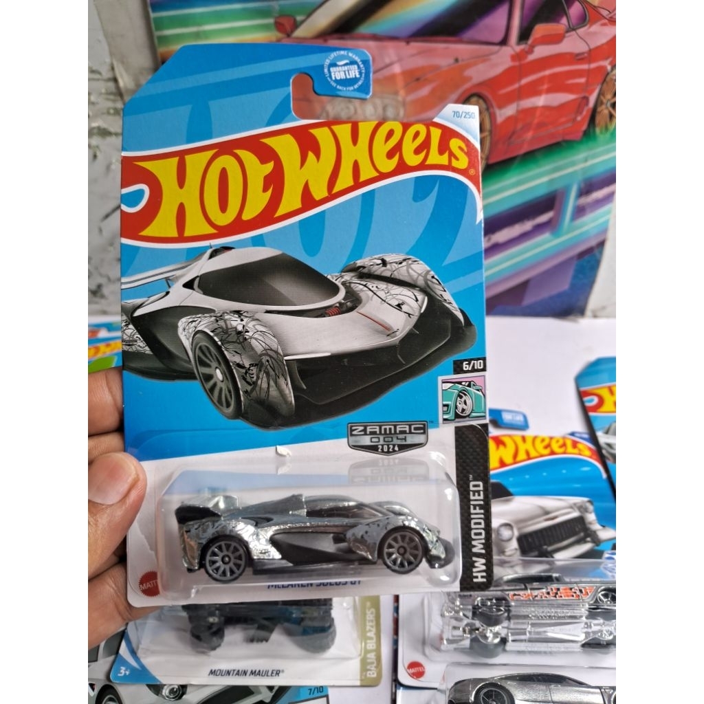 HOT WHEELS ZAMAC MCLAREN SOLUS GT - WALMART EXCLUSIVE