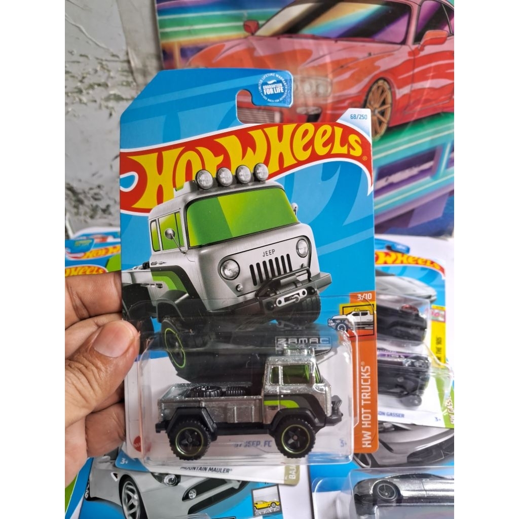 HOT WHEELS ZAMAC 1997 JEEP FC - WALMART EXCLUSIVE