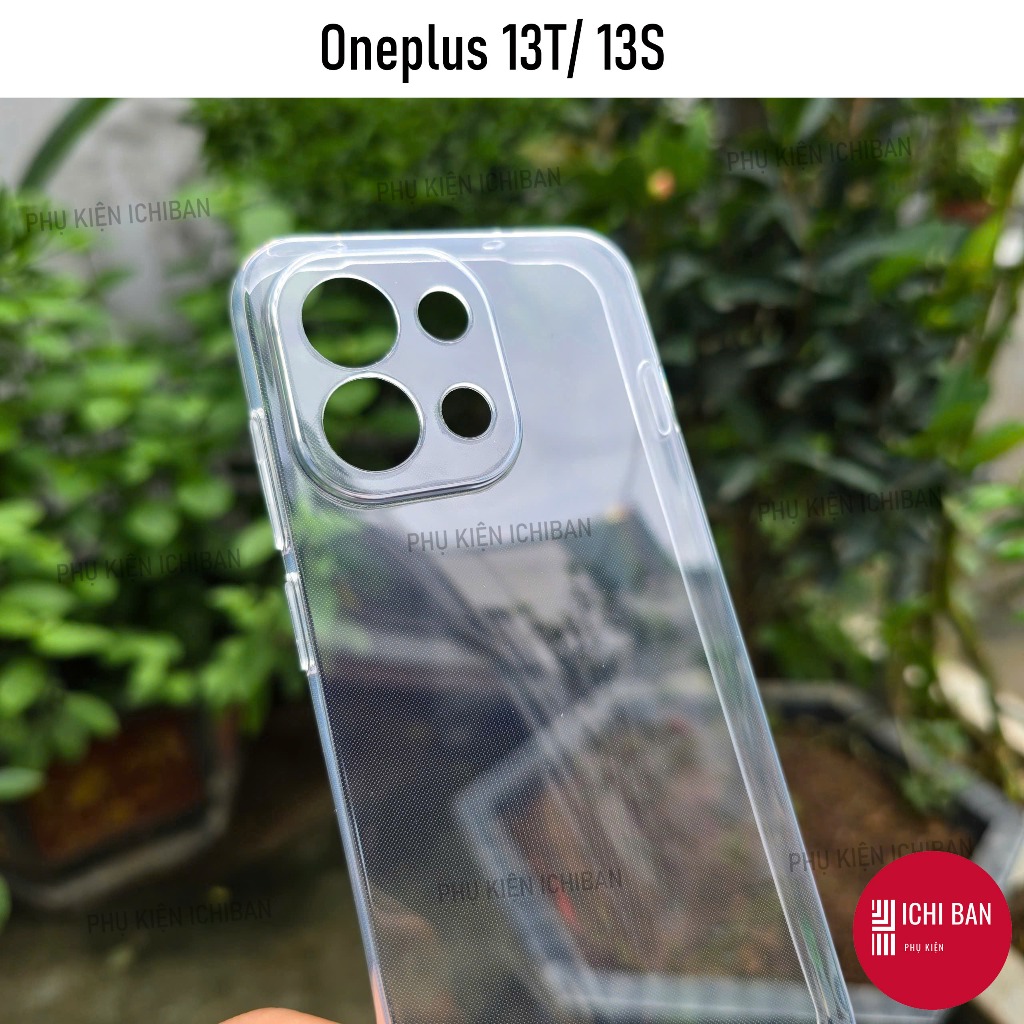 เคสนิ่มสําหรับ OnePlus 13T/ 13S, Oneplus 13/ Oneplus 13R/ Oneplus 12 เคสรัดรูปโปร่งใสพร้อมขอบป้องกัน