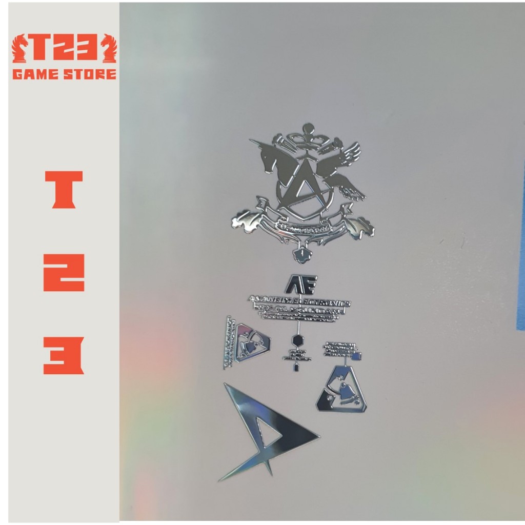 Accessories Metal Sticker MG Nu Gundam verka - Metal Decal - อุปกรณ์เสริมอัพเกรดระดับไฮเอนด์สําหรับ 