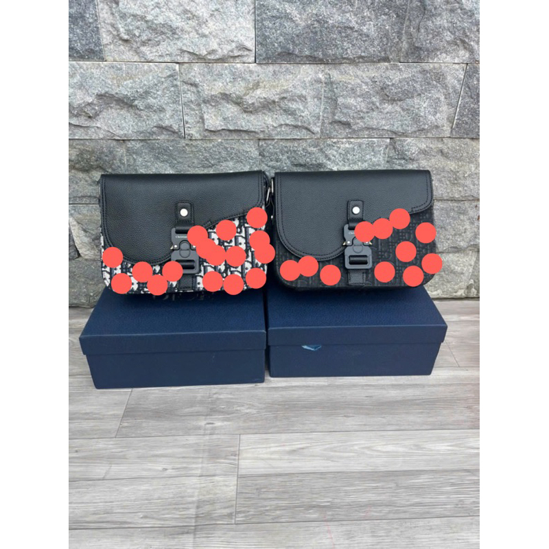 กระเป๋าสะพายข้างโบรเคดสําหรับผู้ชายและผู้หญิง ขนาด 23 fullbox super vip