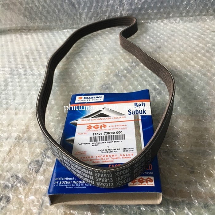 ของแท้ Suzuki XL7 สายพานปั๊มน้ํา Ertiga Suzuki 17521-73R00-000, 1752173R0000
