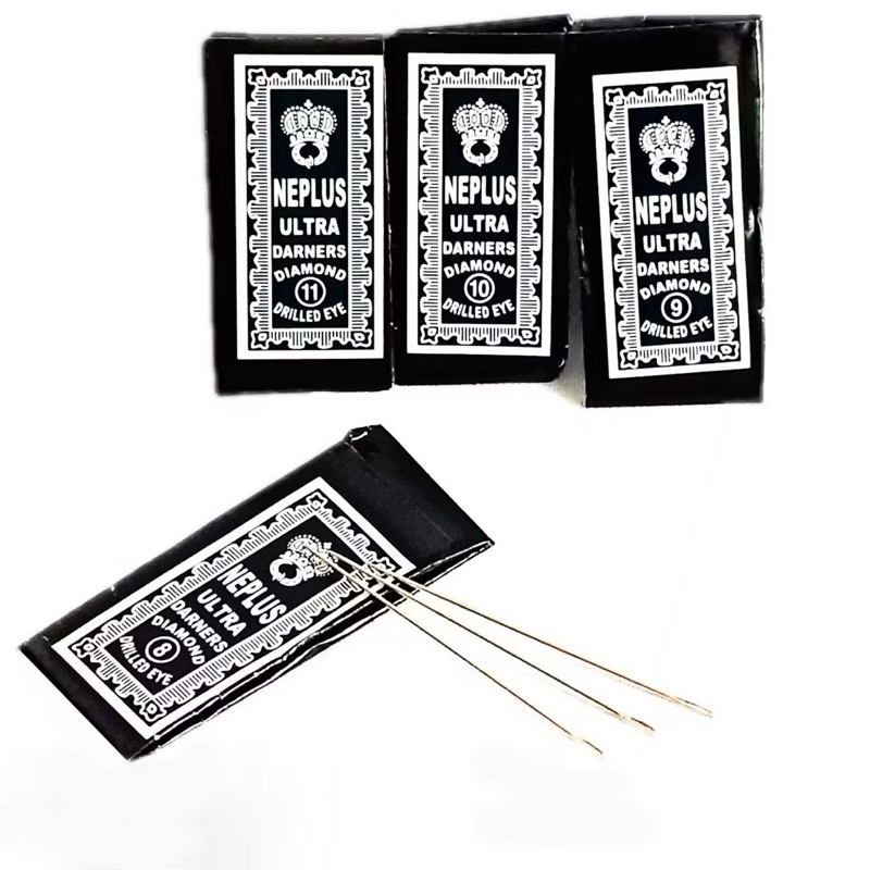 (ยกมัด 10 ตัว) เข็มเย็บผ้าและเข็มเย็บมือ NEPLUS Crown - สินค้าของแท้