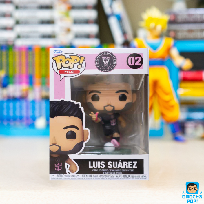 Funko Pop Footbal l: Inter Miami ของแท้ : Luis Suárez 02