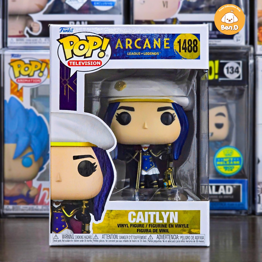 ฟังโก้ป๊อป! Funko POP Figure! โทรทัศน์: Arcane (League of Legends) - Caitlyn 1488