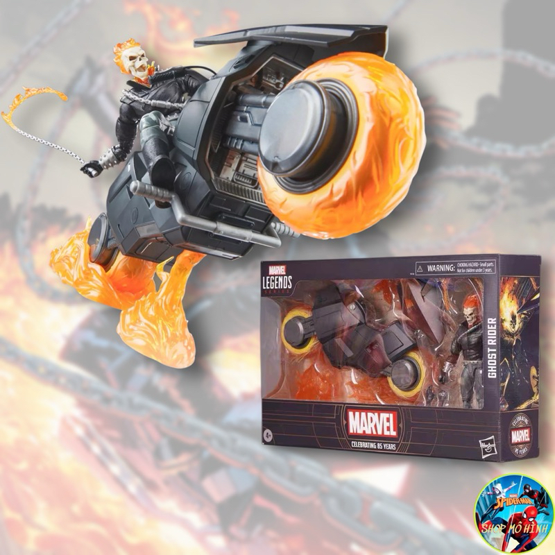 KO Ghost Rider (Danny Ketch) ฟิกเกอร์ Marvel Legends Hasbro Bootleg