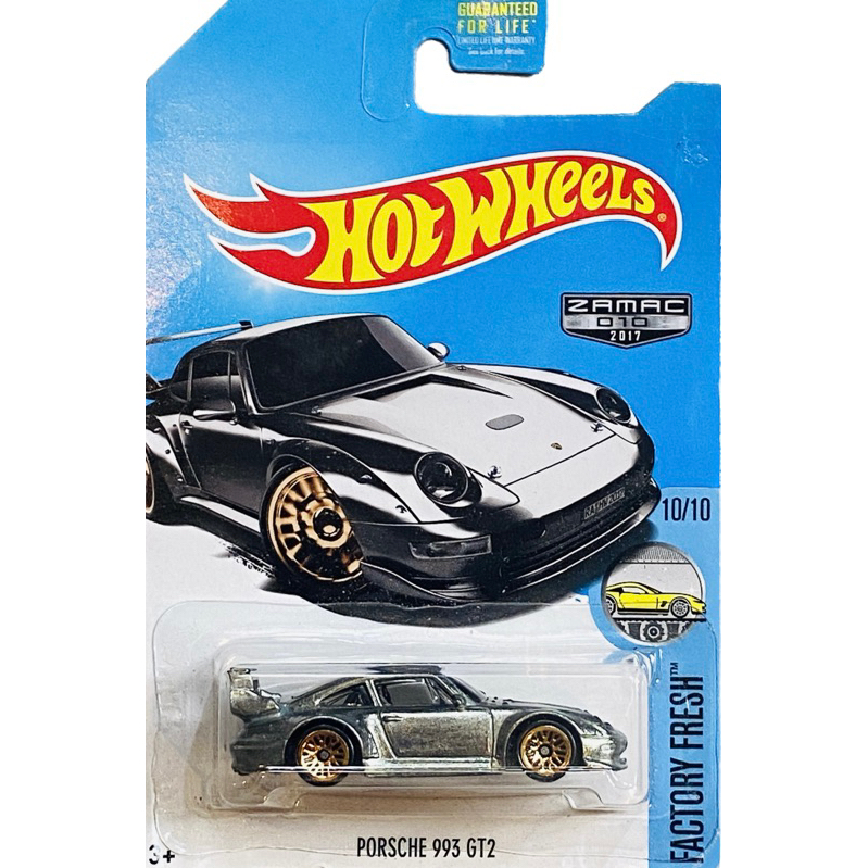 รถ Hot Wheels - Porsche 993 GT2 Zamac