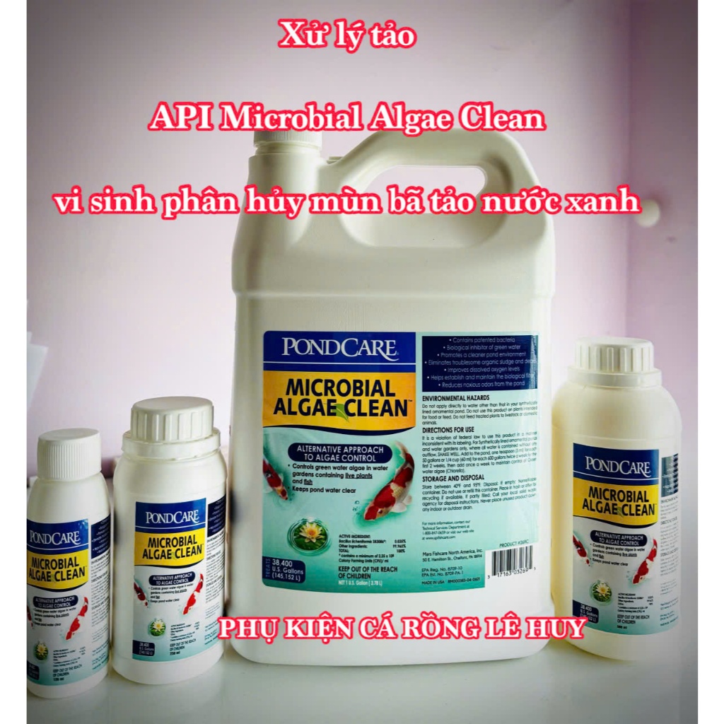 API Microbial Algae Clean Algae Treatment ยับยั้งเยื่อหุ้มสมองสําหรับพิพิธภัณฑ์สัตว์น้ํา
