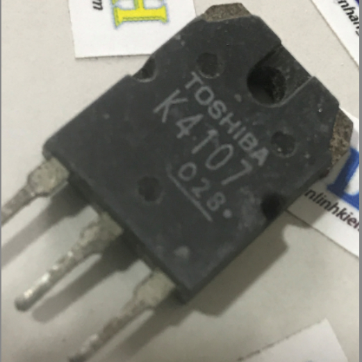 2 N-channel Mosfet ICs 2SK4107 K4107 4107 500V 15A TO-247 ถอดประกอบ