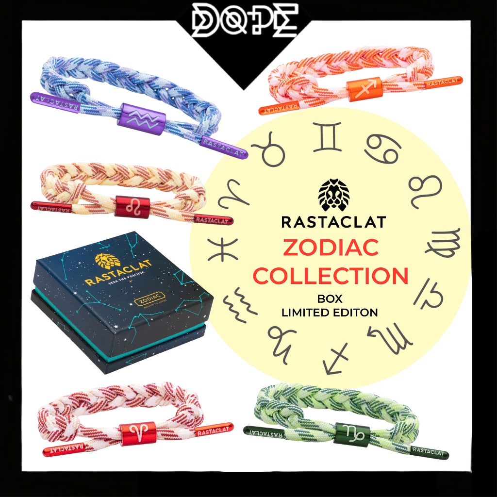 [สร้อยข้อมือ Rastaclat ของแท้] Rastaclat Zodiac Collection 12 Zodiac Signs (Limited Box Edition)