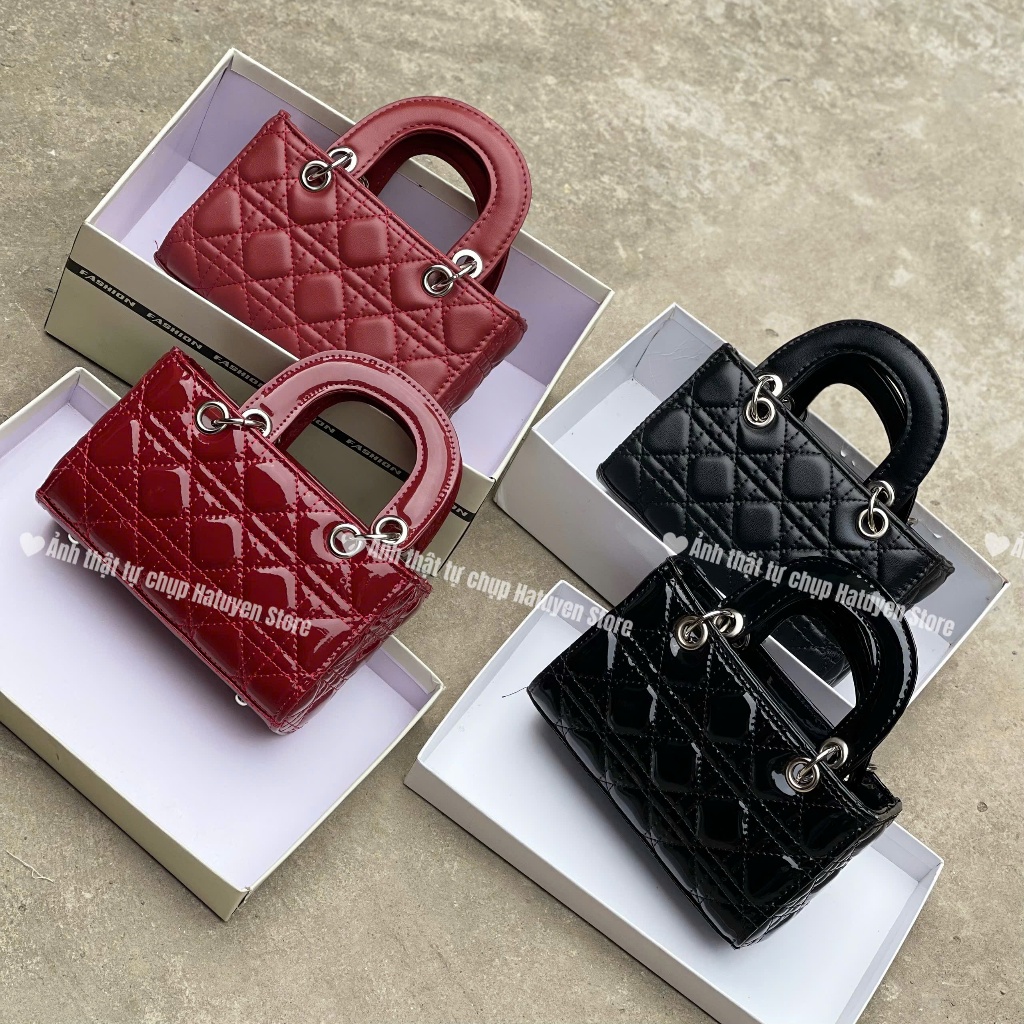 Hottrend Luxury Lady Handbag Crossbody Bag with Letter Charm - HT107