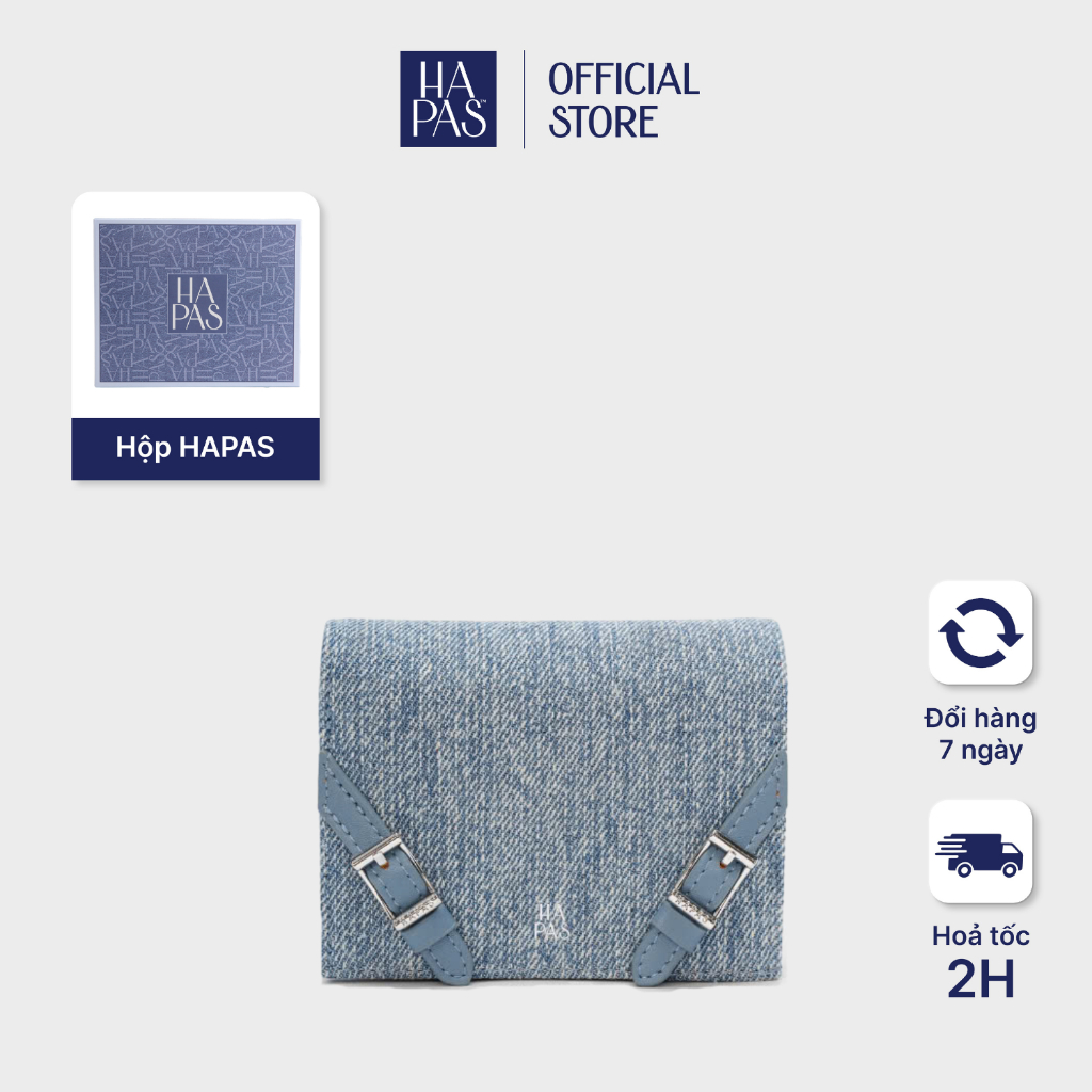 Jean Fancy HAPAS กระเป๋าสะพายข้างผู้หญิงแบบสั้น