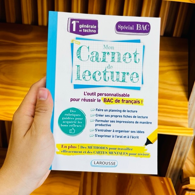 หนังสือฝรั่งเศส - Carnet De Lecture Lycee