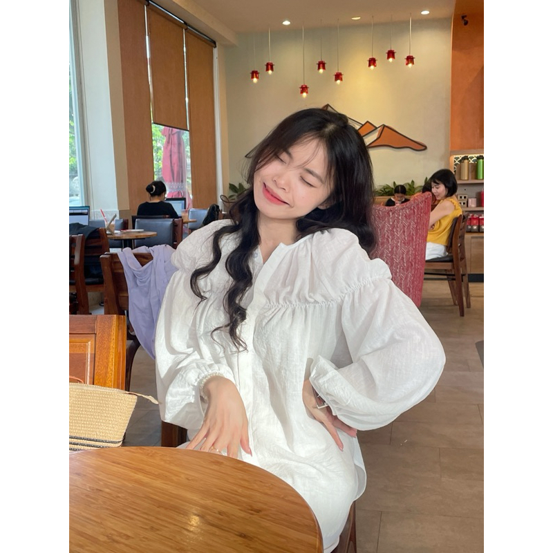 LINEN*COTTON SHIRT**