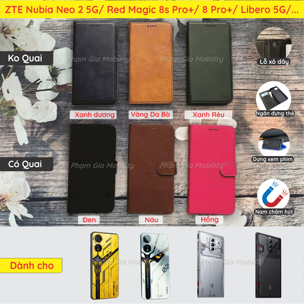 ZTE Nubia Neo 3 Neo3 GT 3GT 5G/ Neo2 2/ Red Magic 8S Pro+/ 8 Pro Plus/ Libero 5G (A003ZT, IV) เคสหนั