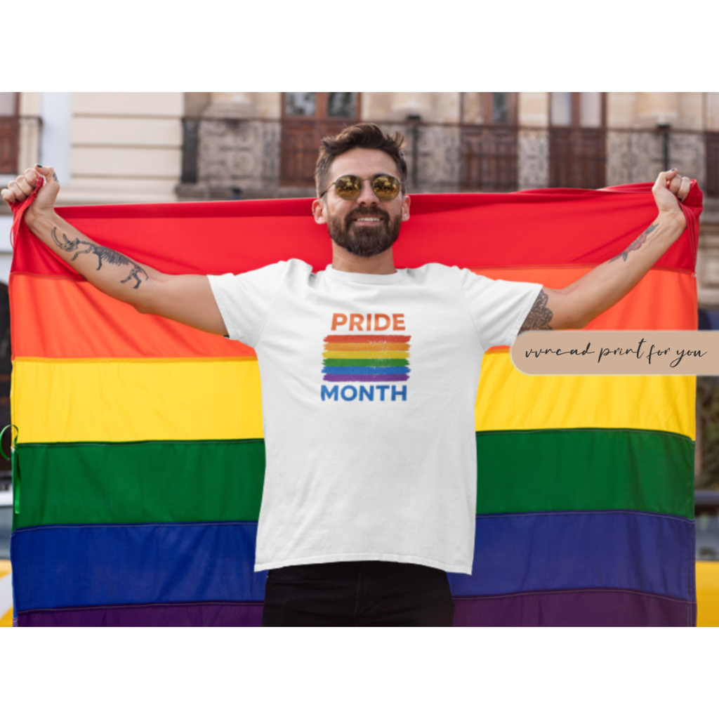 เสื้อยืด LGBT Pride - CELEBRATE PRIDE MONTH