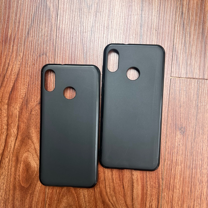 เคสซิลิโคนยืดหยุ่นสําหรับ HTC U12 Life สีดําและป้องกันลายนิ้วมือ