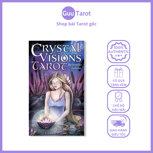 Crystal Visions Tarot Deck (Guu Tarot Shop)
