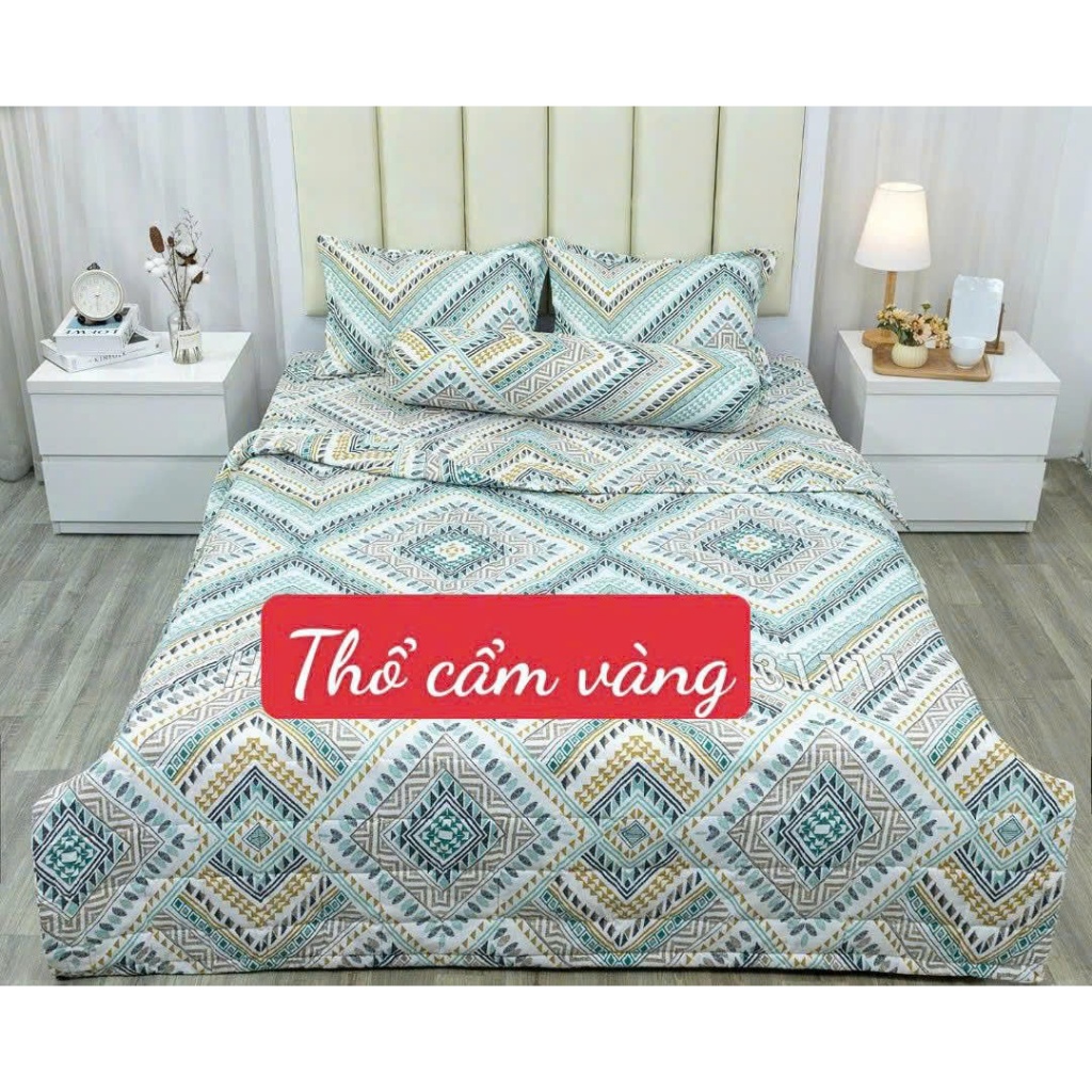 ปลอกผ้านวมผ้าฝ้ายโพลีมีซิป – หลายขนาด: 1m2x2m ถึง 2mx2m2 – ไม่รวมแทรก