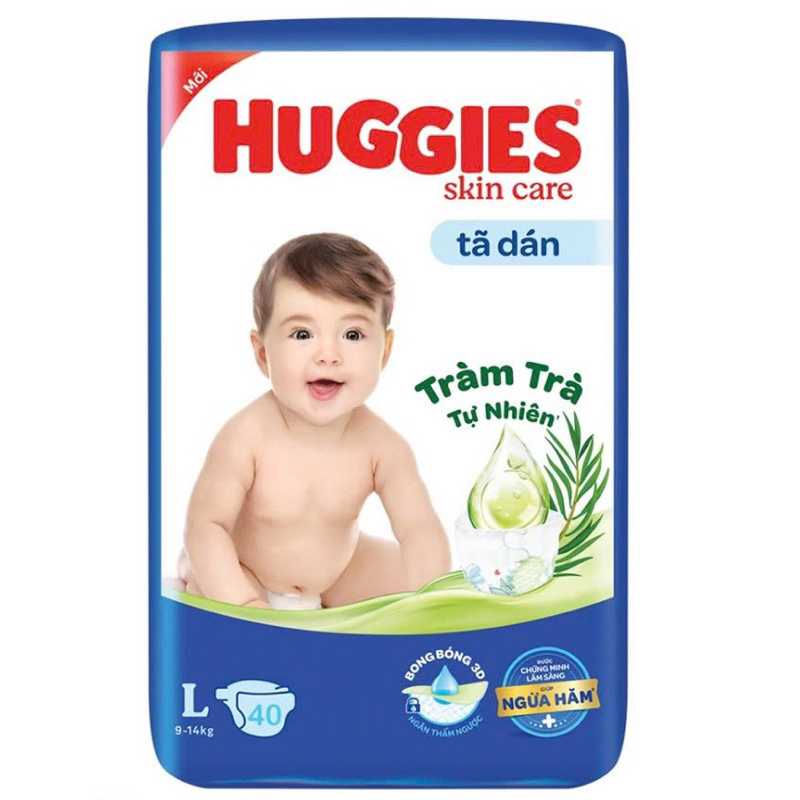 [Huggies] - ผ้าอ้อมเด็กบํารุงผิว Huggies Natural Tea Tree