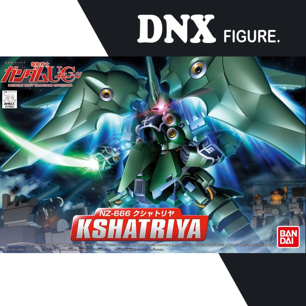 SD BB NZ-666 KSHATRIYA Assembly Model (ซีลใหม่)