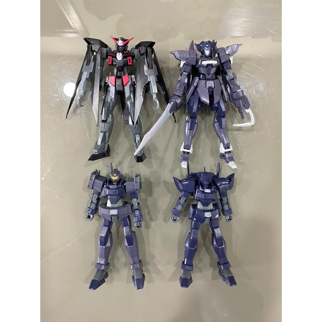(Gundam Model) HG AGE - AGE Dark Hound / Shall Doll rogue / Jackedge / G-Xiphos 2nd nobox