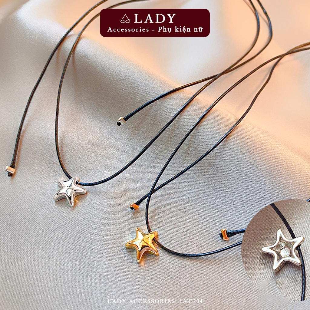 สร้อยคอผู้หญิงรูปดาวน่ารัก สร้อยคอสไตล์ Y2K ส่วนบุคคล Lady Accessories - LVC204