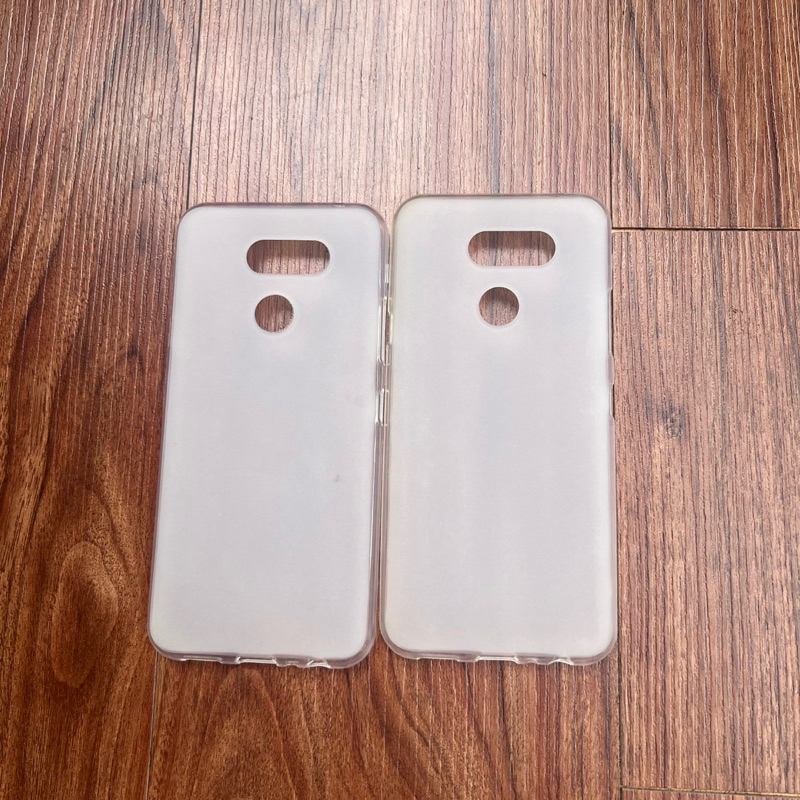 เคสซิลิโคนยืดหยุ่นสําหรับ LG K40S สีขาวด้านและป้องกันลายนิ้วมือ