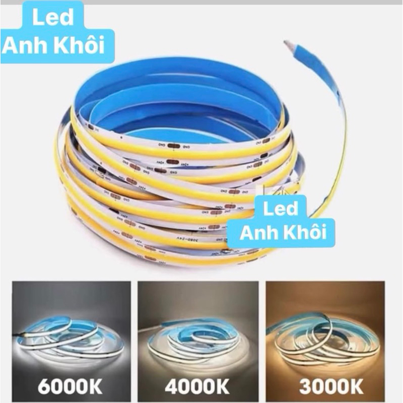 ม้วน LED 12V, LED COB 12V, LED สว่างมากโดยไม่ต้องเผยดวงตา LED สําหรับภายในและรถยนต์