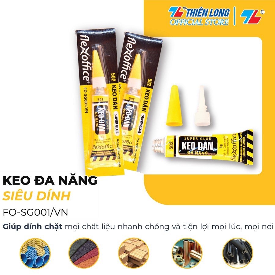 กาวเหนียวสุดๆ 502 กาว Thien Long FO-SG001/VN - vpp Diep Lac