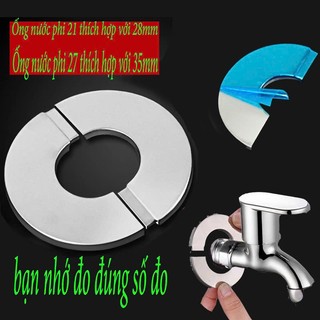 Nắp chặn lỗ đường ống vòi nước gắn tường - Vỏ bọc vòi nước trang trí tường che phủ lỗ ống nước