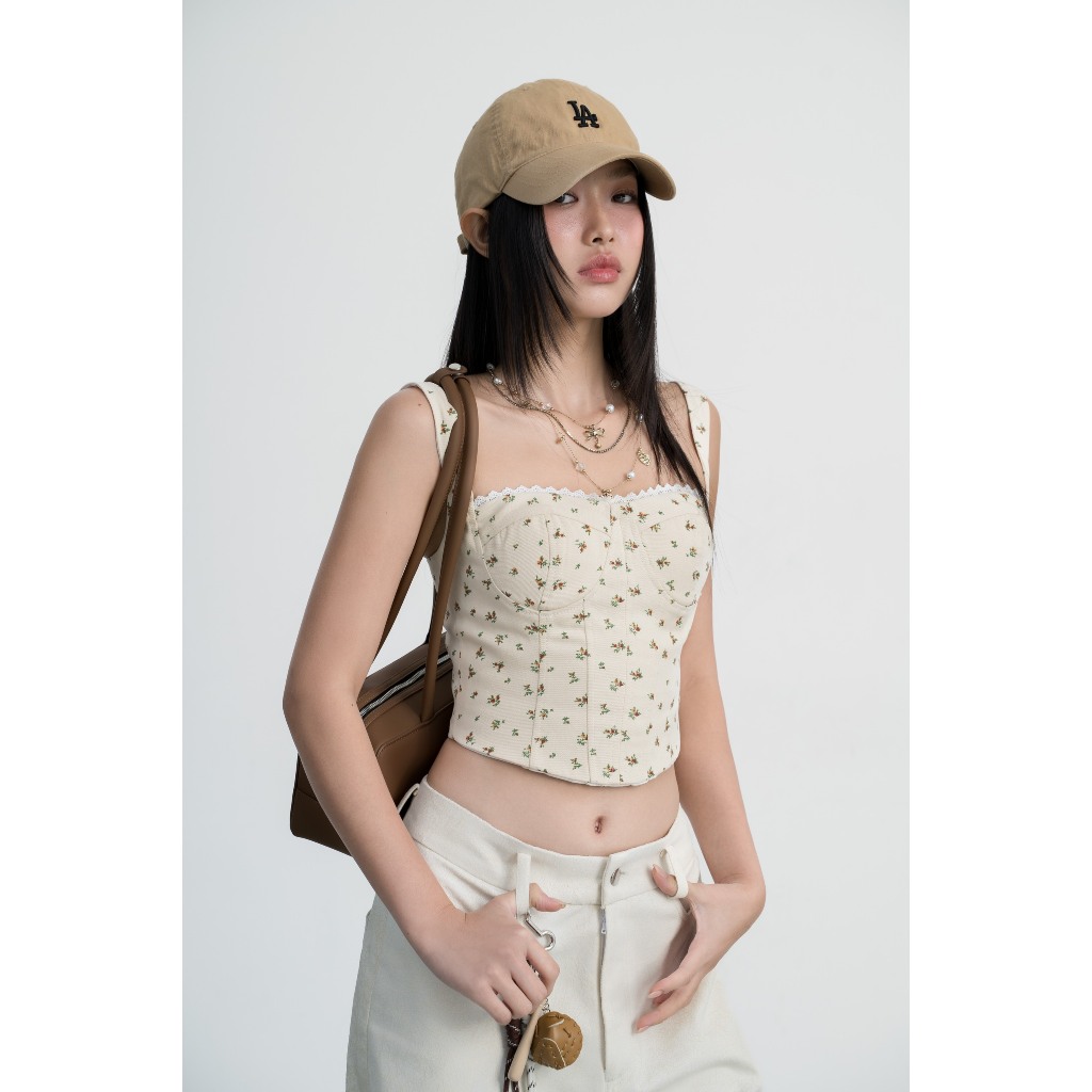 เครื่องรัดตัวเด็ก Floral Jean 2-Strap - HOO DESIGN