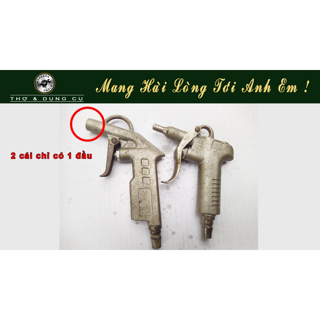 2 UNUSED NAT BAI AIR SPRAY GUNS AND DUST SPRAY GUNS (NOT OLD)