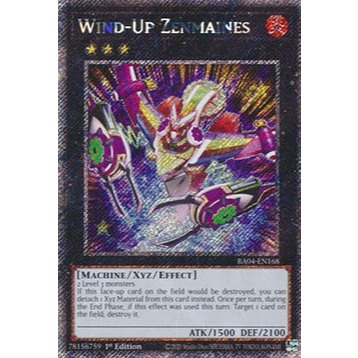 การ์ด Yugioh - TCG (UK) - Zenmaines - RA04-EN168